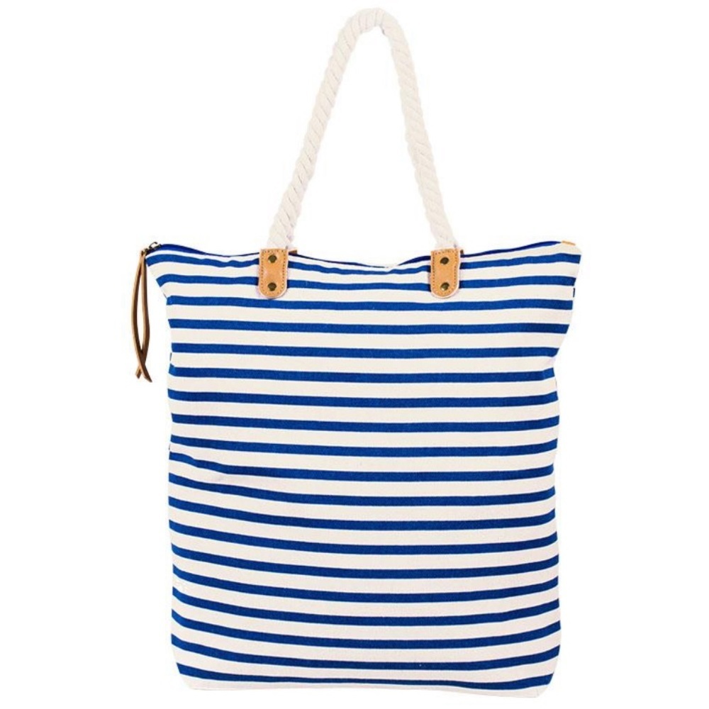 SUMMER & ROSE Brittany Canvas Tote Bag